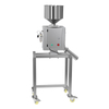 Gravity fall metal detector for bulk material particle granule flake slice powder