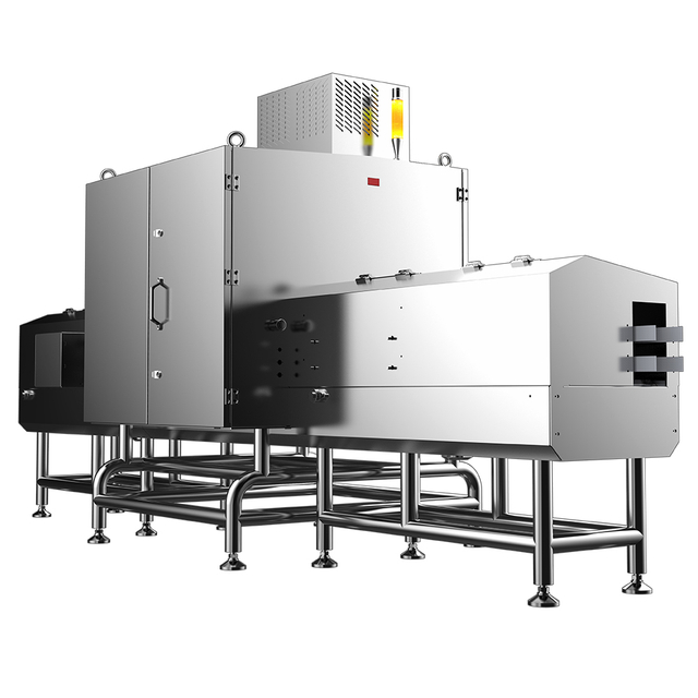 X ray machine for bottled product conveyor belt type industrial use